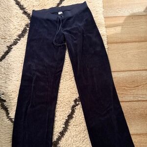 Juicy couture Size Small Navy Terry sweats